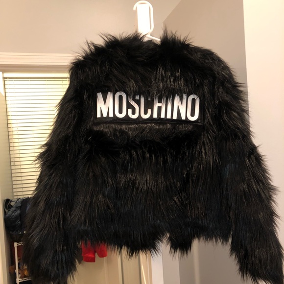 Moschino Jackets & Blazers - Moschino x H&M collab fur jacket